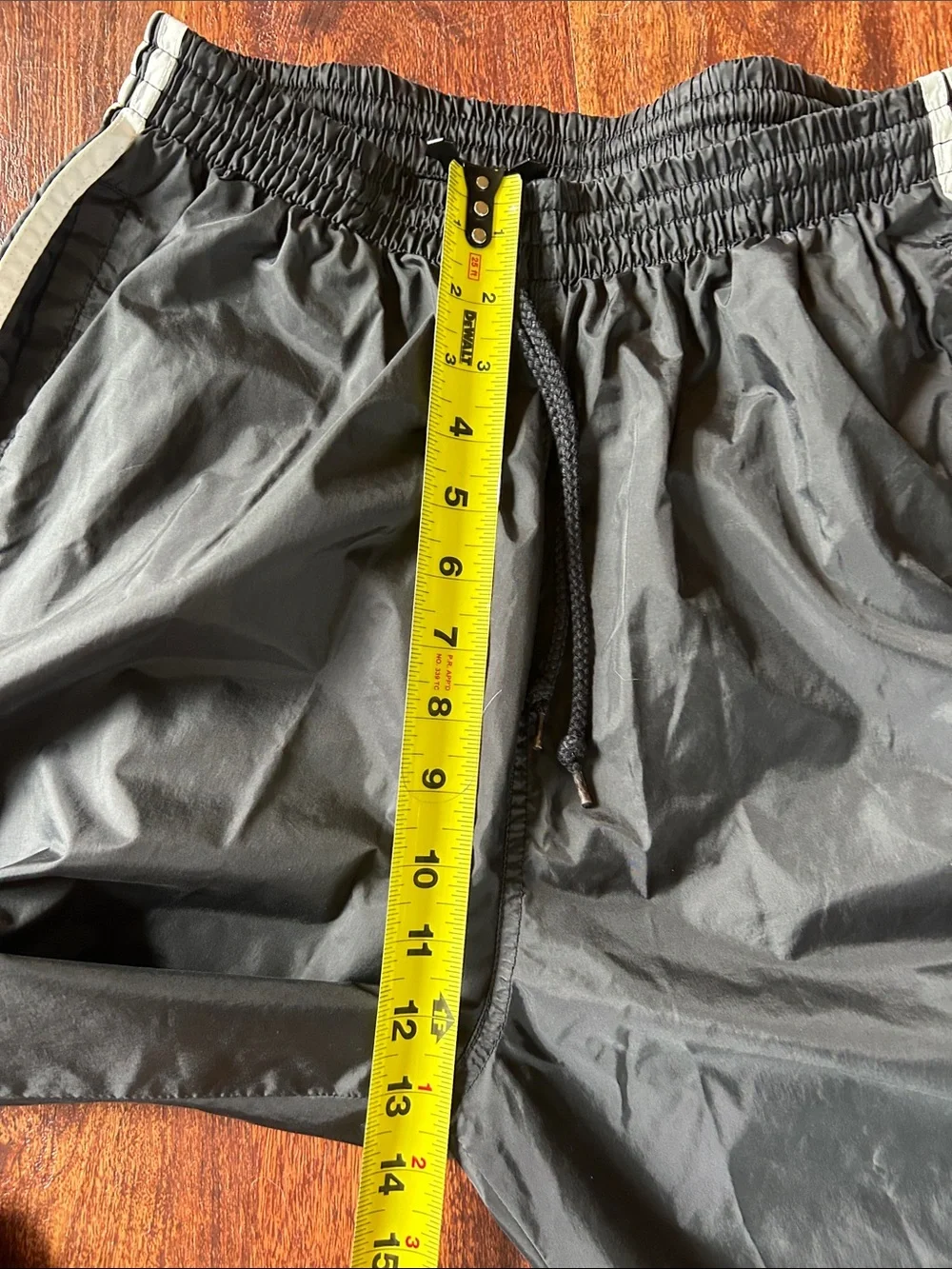 Y2K adidas Black Joggers with White Side Stripes